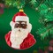 Cody Foster 4.5 Inch Vintage Looking Black Santa Christmas Tree Ornament , Christmas Decor African American